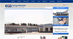 Desktop Screenshot of elg-luebben-shop.de
